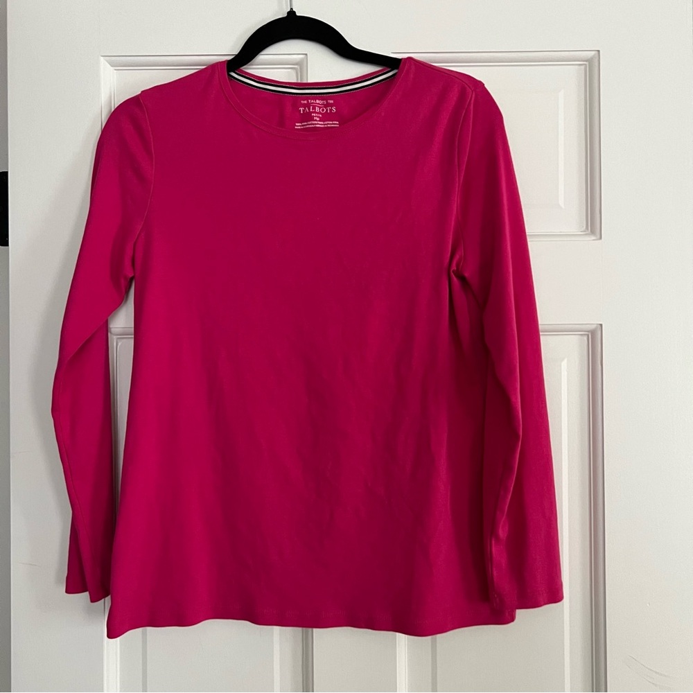Talbots Petite Pink The Talbots Tee - Medium Petite MP - Preowned EUC